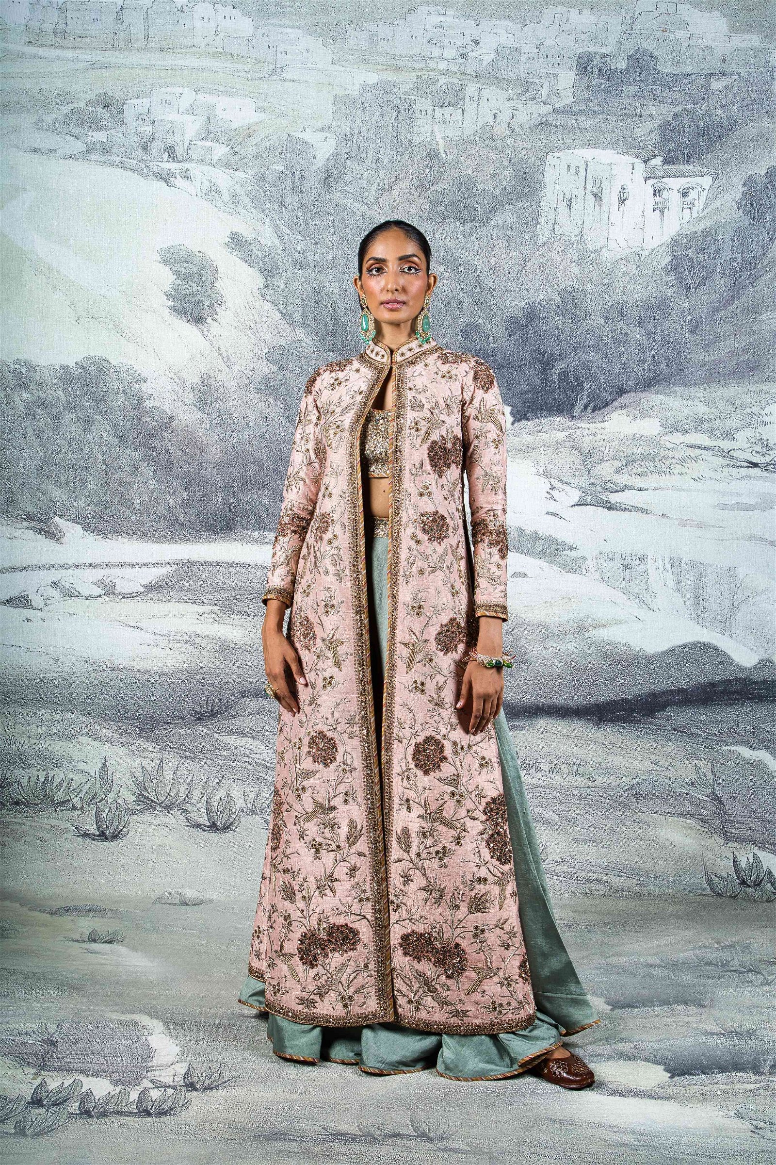 Vintage Indian cotton floral boho vest - Coats & jackets