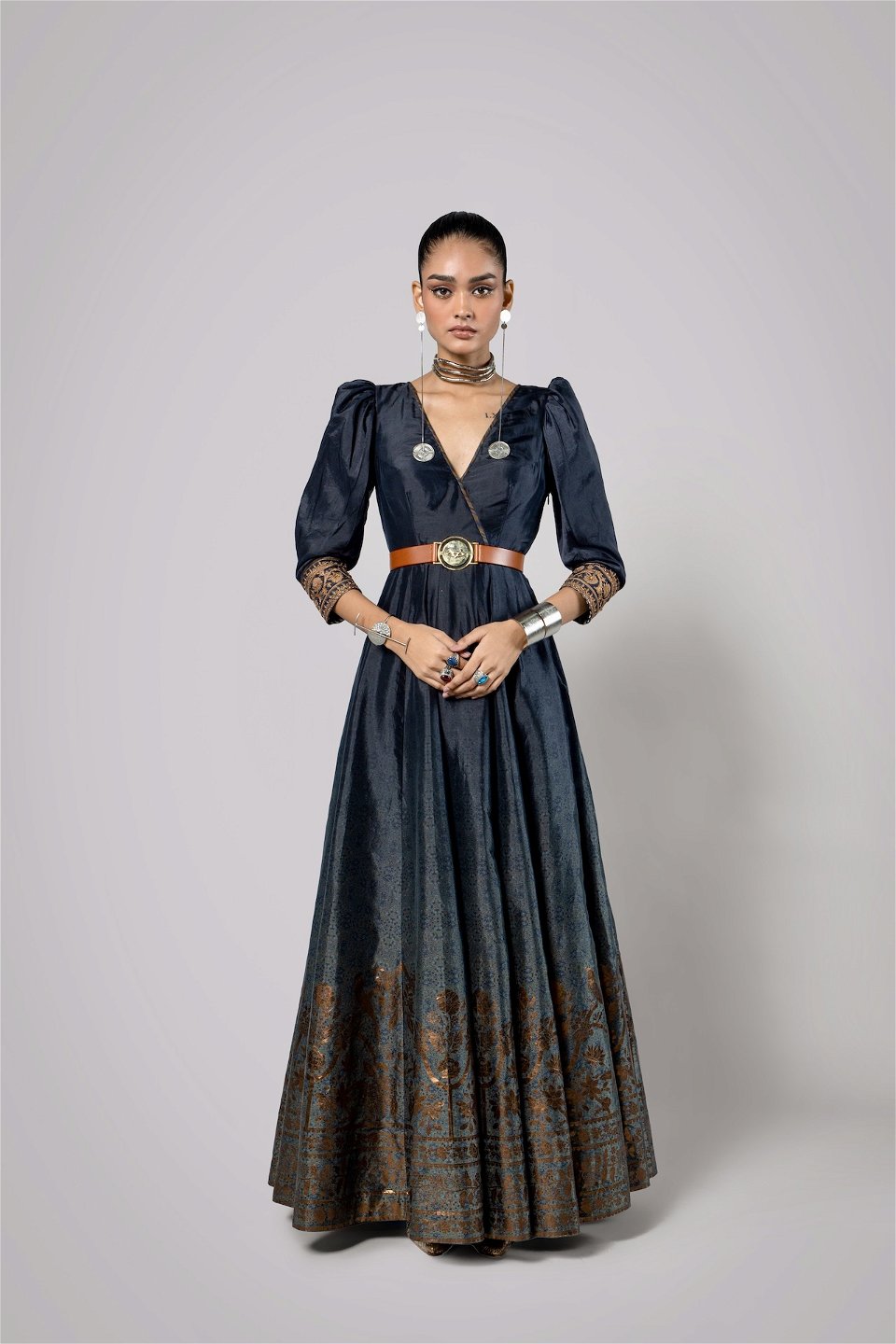 tabrez Indi Girls Maxi/Full Length Festive/Wedding Dress Price in India -  Buy tabrez Indi Girls Maxi/Full Length Festive/Wedding Dress online at