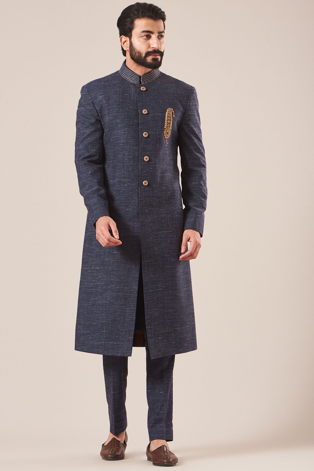 Simple sherwani 2024